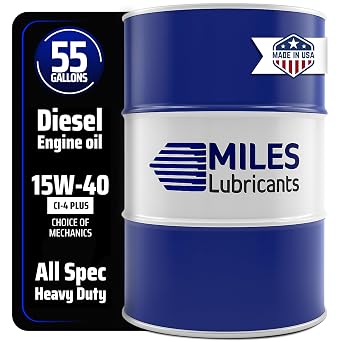 ALL SPEC 15W40 CI-4 PLUS Heavy Duty Diesel Motor Oil 55 Gallon Drum - API CI-4 Plus for EGR Equipped Diesel Engines