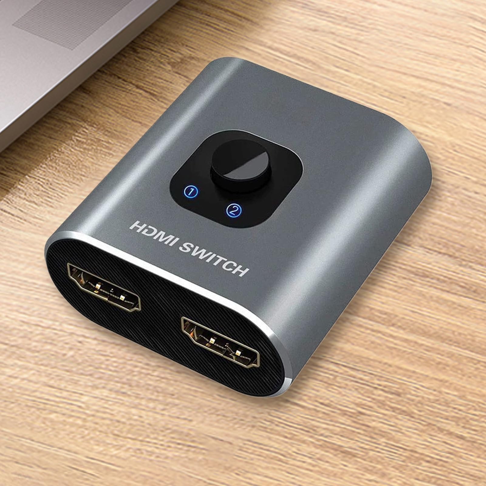 Splitter HDTV Adattatore 2 Ingressi 1 Uscita | Splitter Plug and Play per Laptop PC Monitor TV Casa Lavoro Studio Aula Sala Controllo Videoconferenza Configurazione Giochi Splitter HDTV Adattatore 2 Ingressi 1 Uscita | Splitter Plug and Play per Laptop PC Monitor TV Casa Lavoro Studio Aula Sala Controllo Videoconferenza Configurazione Giochi
