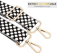 Vista 4 de Correa Ajustable para Bolso Correa Ancha para Cartera Correa de Repuesto para Hombro Bandolera