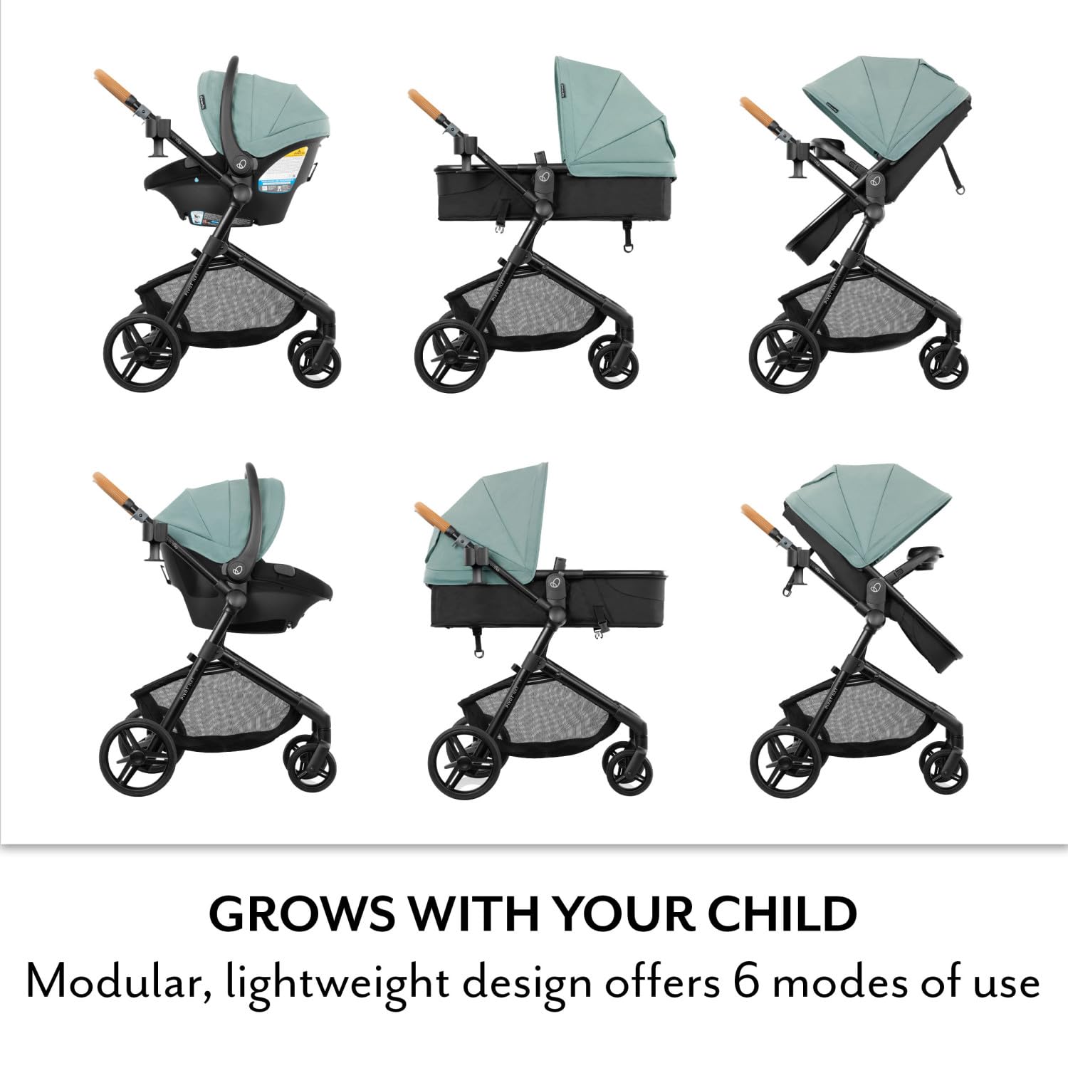 Amazon.com : Evenflo Pivot NXT Travel System w/ Revolve180 LiteMax