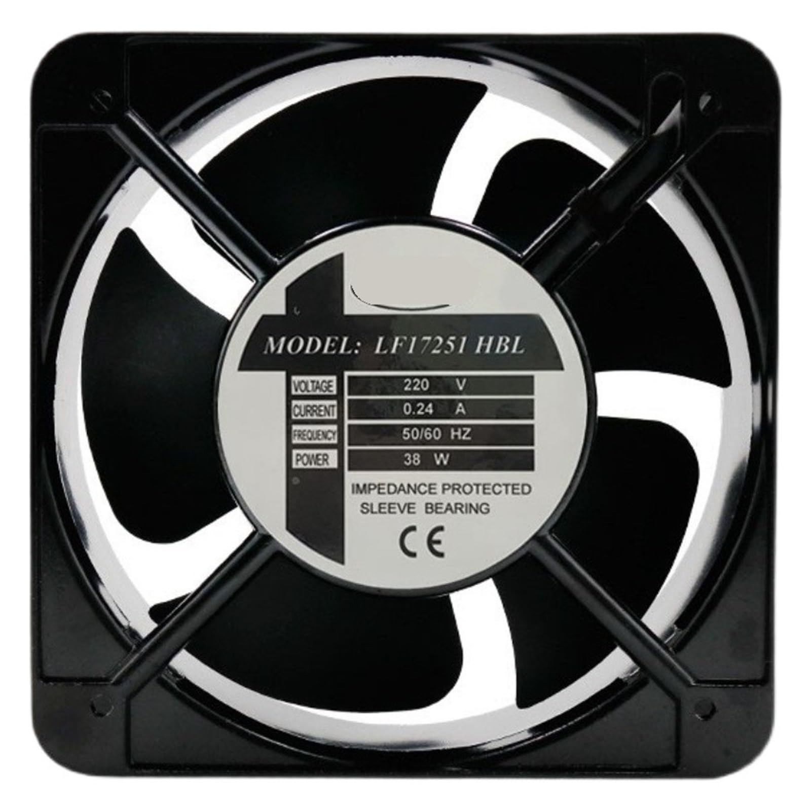 XBNYIGHNA LF17251HBL 220V 0.24A 38W 17251 172 * 51mm Cooling Fan