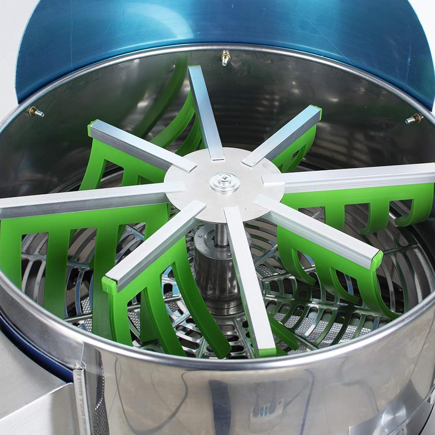 Recortadora eléctrica giratoria de 60 W, Recortadora automática de cogollos y Hojas, Capacidad de 6,3 galones, Velocidad y ángulo Ajustables, para Hojas y cogollos.
