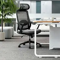 Cadeira Escritório Presidente Ergonomica Ergopro One Nr17 Cor Cinza/preto
