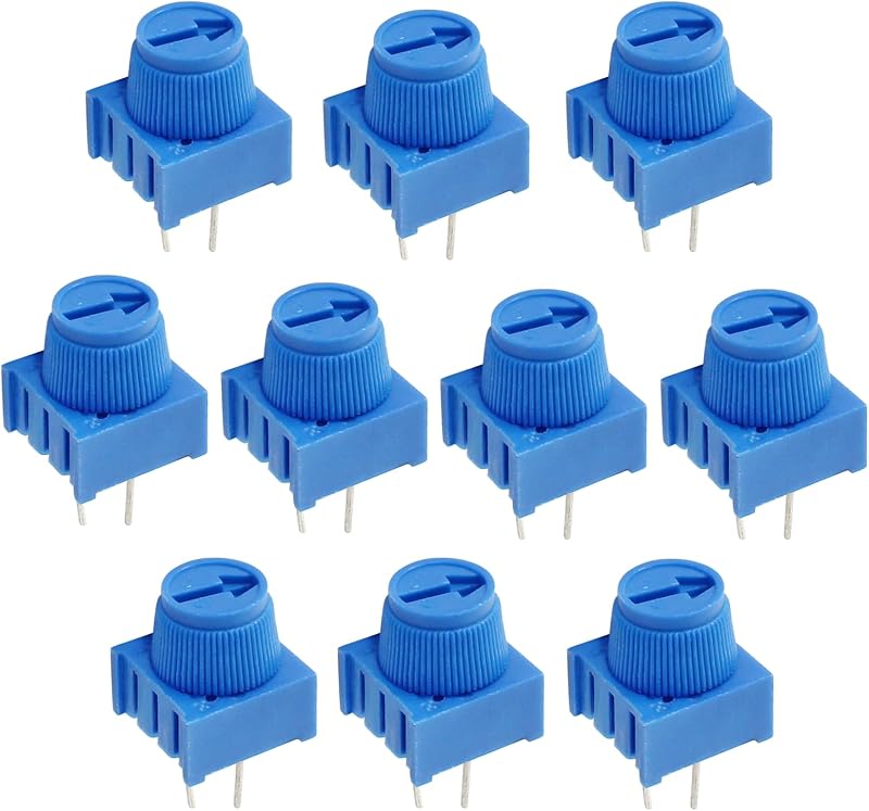 Waziaqoc 10 Unidades 10K Ohm Tablero de Recorte Potenciómetro