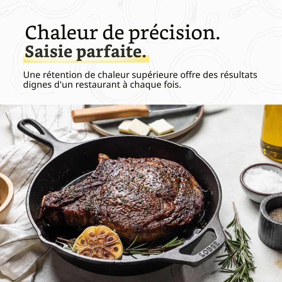 Lot de 3 poêles à frire (5SK, 8SK, 10SK)