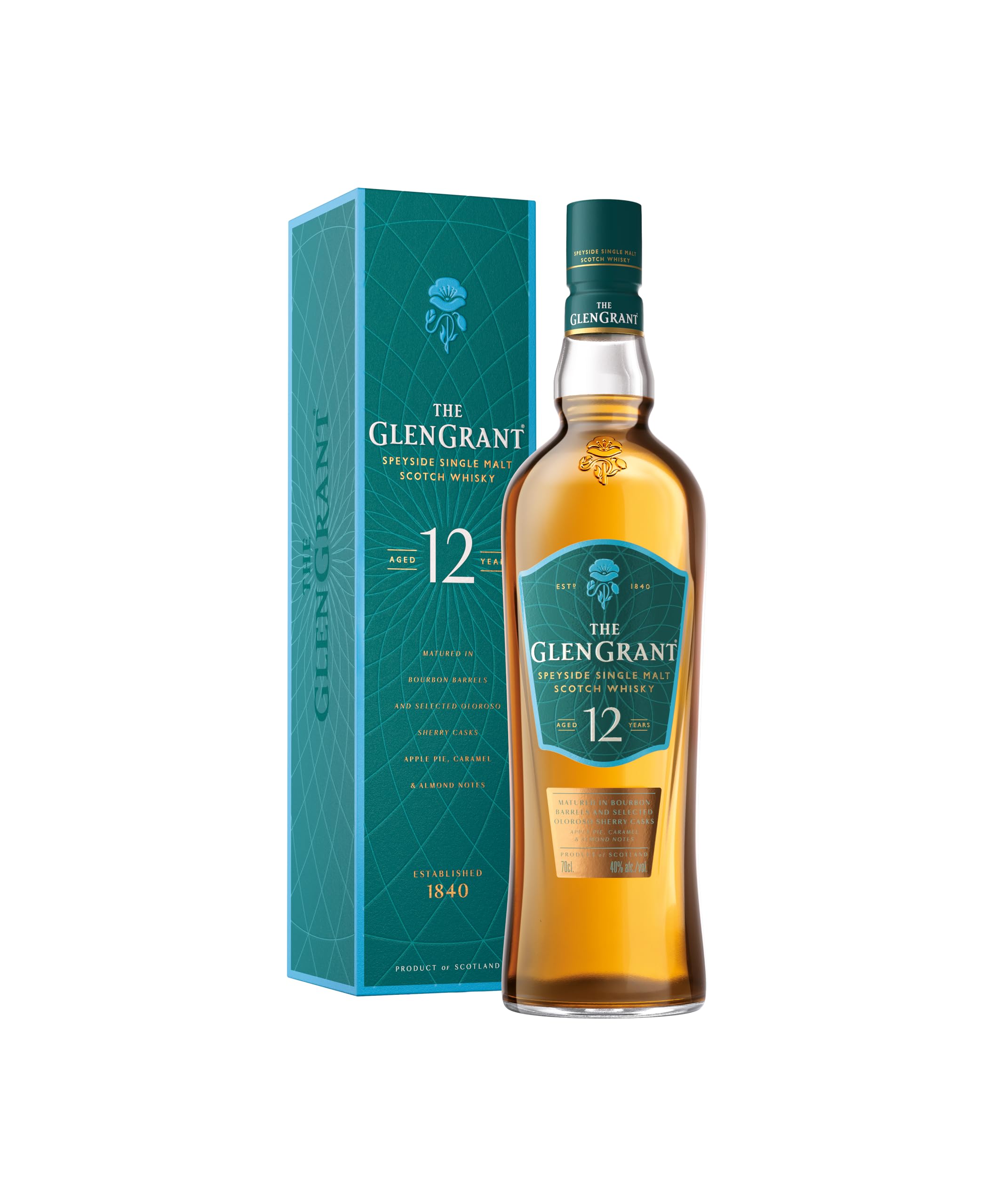 Amazon.co.jp: THE GLEN GRANT (ザ グレングラント) 12年 700ml