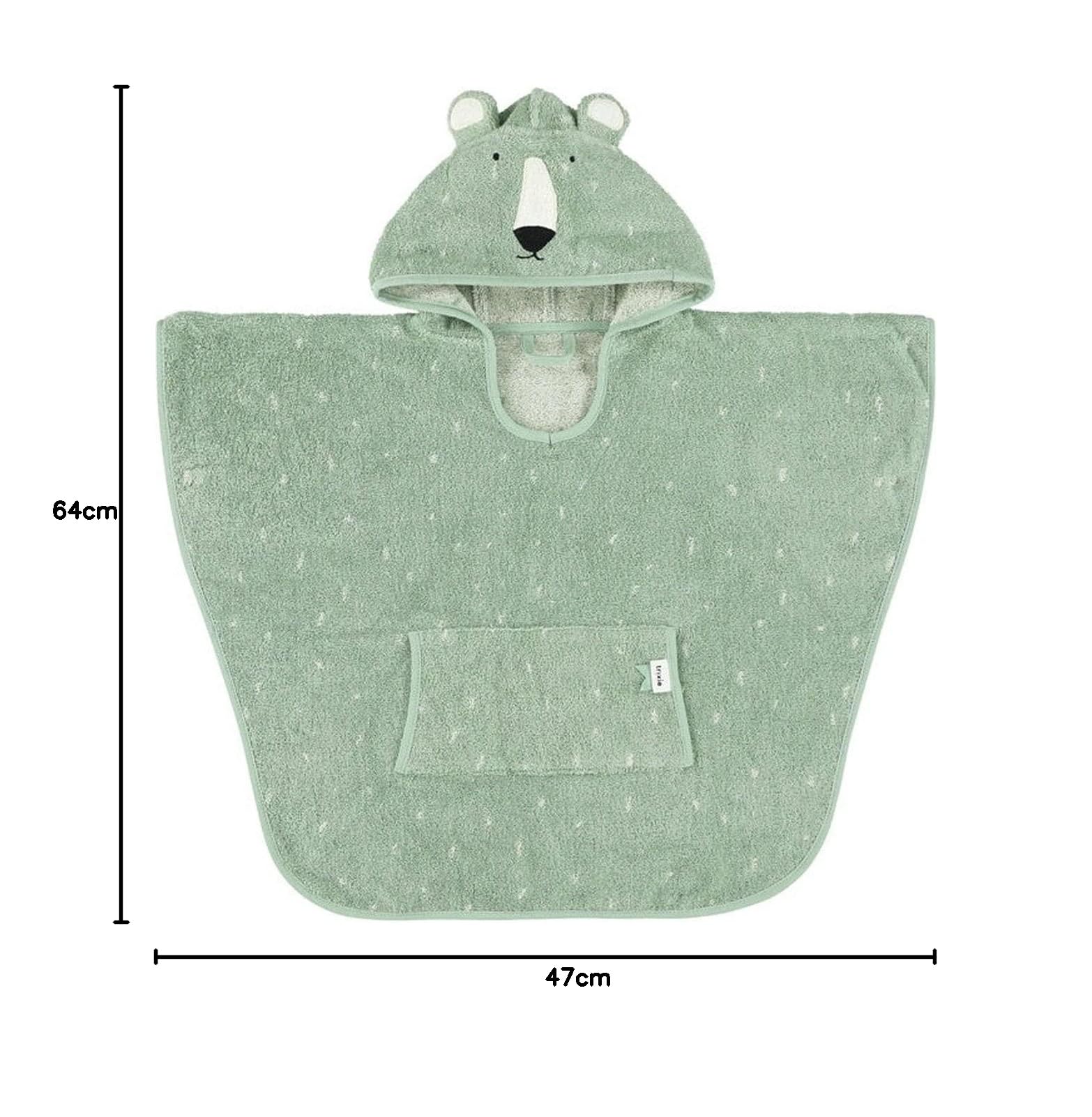 Toallas marca TRIXIE. Modelo Poncho - Mr. Lion