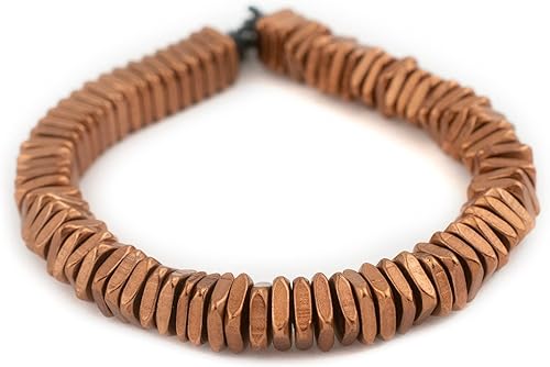Miniatura 8 de TheBeadChest Cuentas Heishi cuadradas facetadas de cobre (0.118 in)