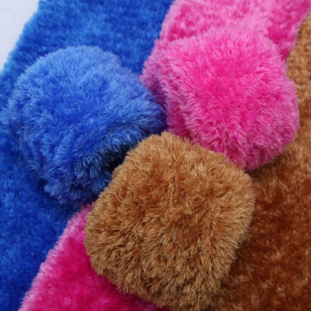 200g DIY Tejer Hilo de Felpa Hilado de Pestañas Peludas Bufanda de Suéter de Ganchillo Hilo de Piel Sintética Hilo de Novedad Manta Fuzzy Almohada Hilado de Textiles para el hogar (Color : Dark Green,