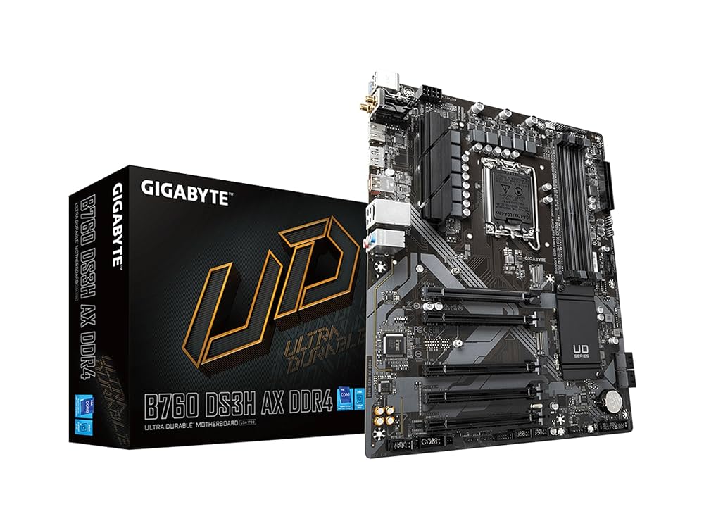 GIGABYTE製 B760M DS3H AX LGA1700/DDR4 新品 Amazon | GIGABYTE B760 DS3H AX DDR4 (LGA 1700/ Intel/ B760