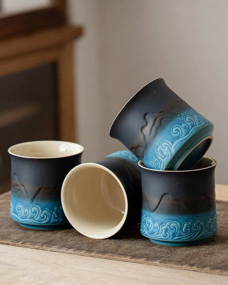 中国清時代　新渡青花蓋物　木箱付　口径約9.5㎝　東Y7-0708⭐︎2Fタカチ 中国清時代 新渡青花蓋物 木箱付 口径約9.5㎝ 東Y7-