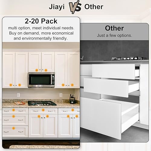 Miniatura 8 de Jiayi - Paquete de 2 cierres magnéticos para armario, cierre magnético ultradelgado para puertas de armario o para cajón, pestillo de imanes y con