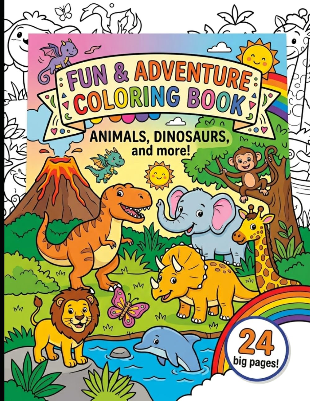 Fun&Adventure Coloring Book