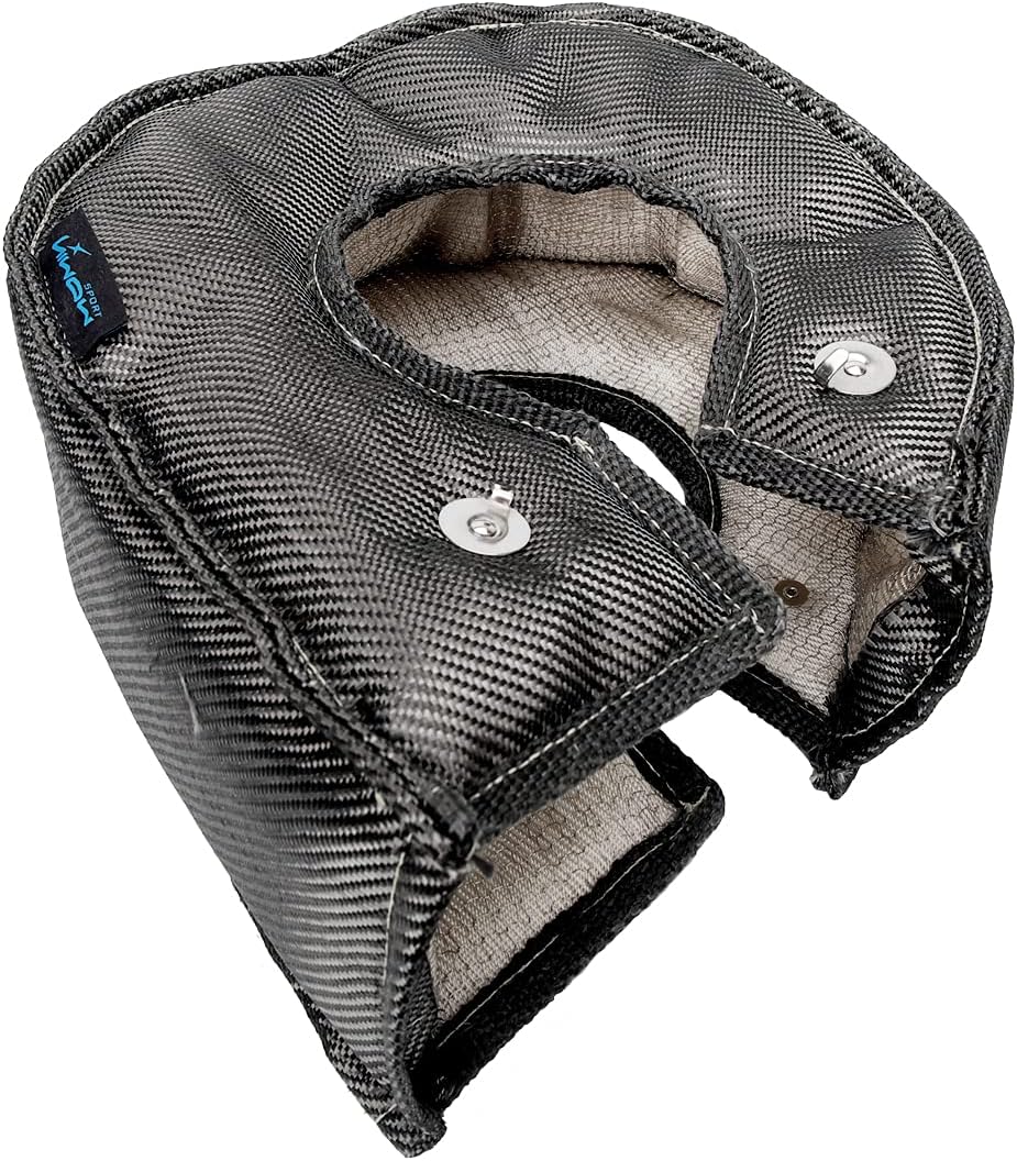 Carbon Fiber Turbo Blanket T6 Cover Turbocharger Heat Shield Cover Fastener Springs for T6