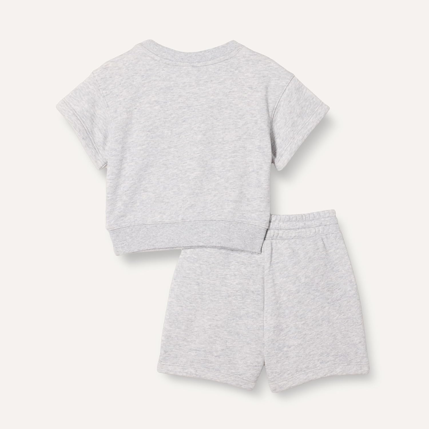 Amazon Essentials Boys and Toddlers' Relaxed Fit Sweatshirt and Shorts Set