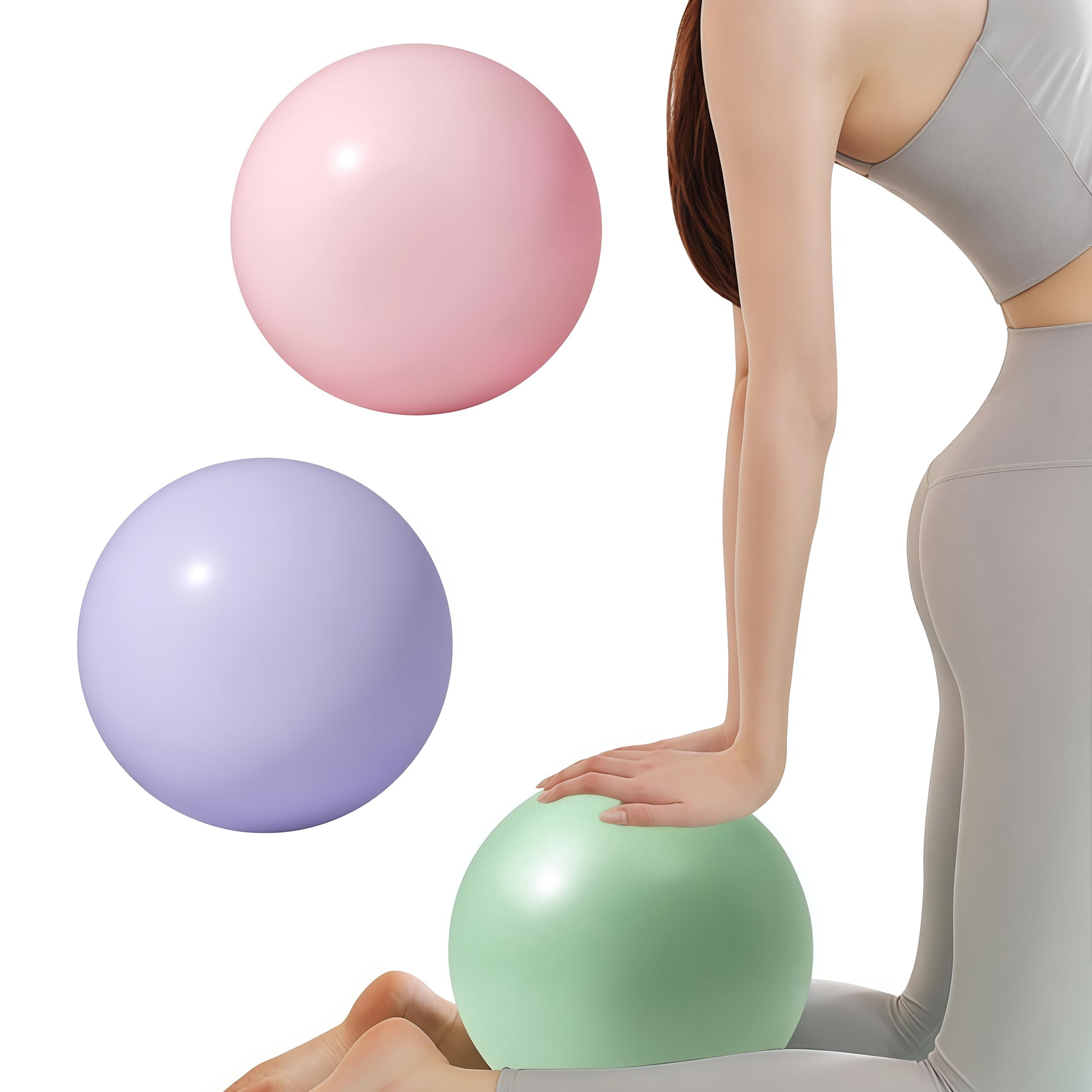 Gymball anti burst 55 cm rojo Tunturi · Tunturi · El Corte Inglés