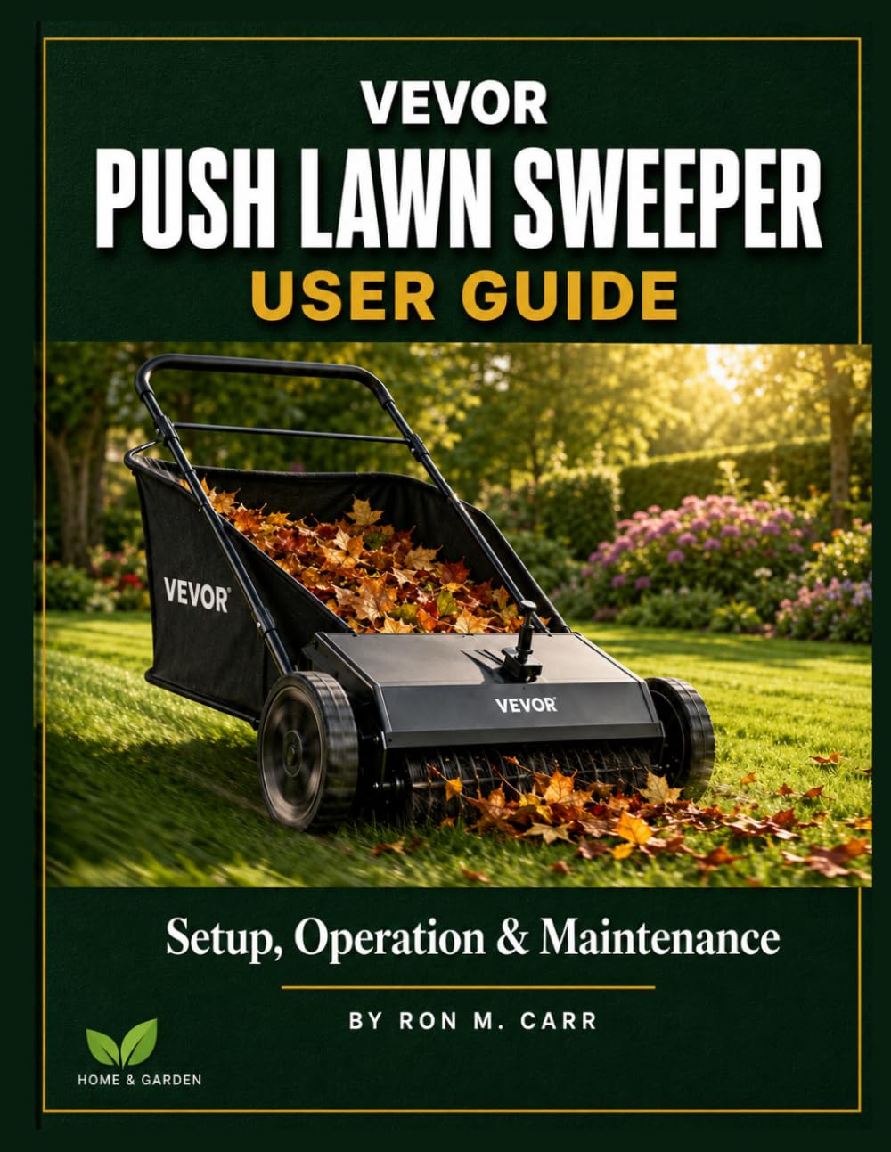 VEVOR Push Lawn Sweeper User Guide: Setup, Operation & Maintenance