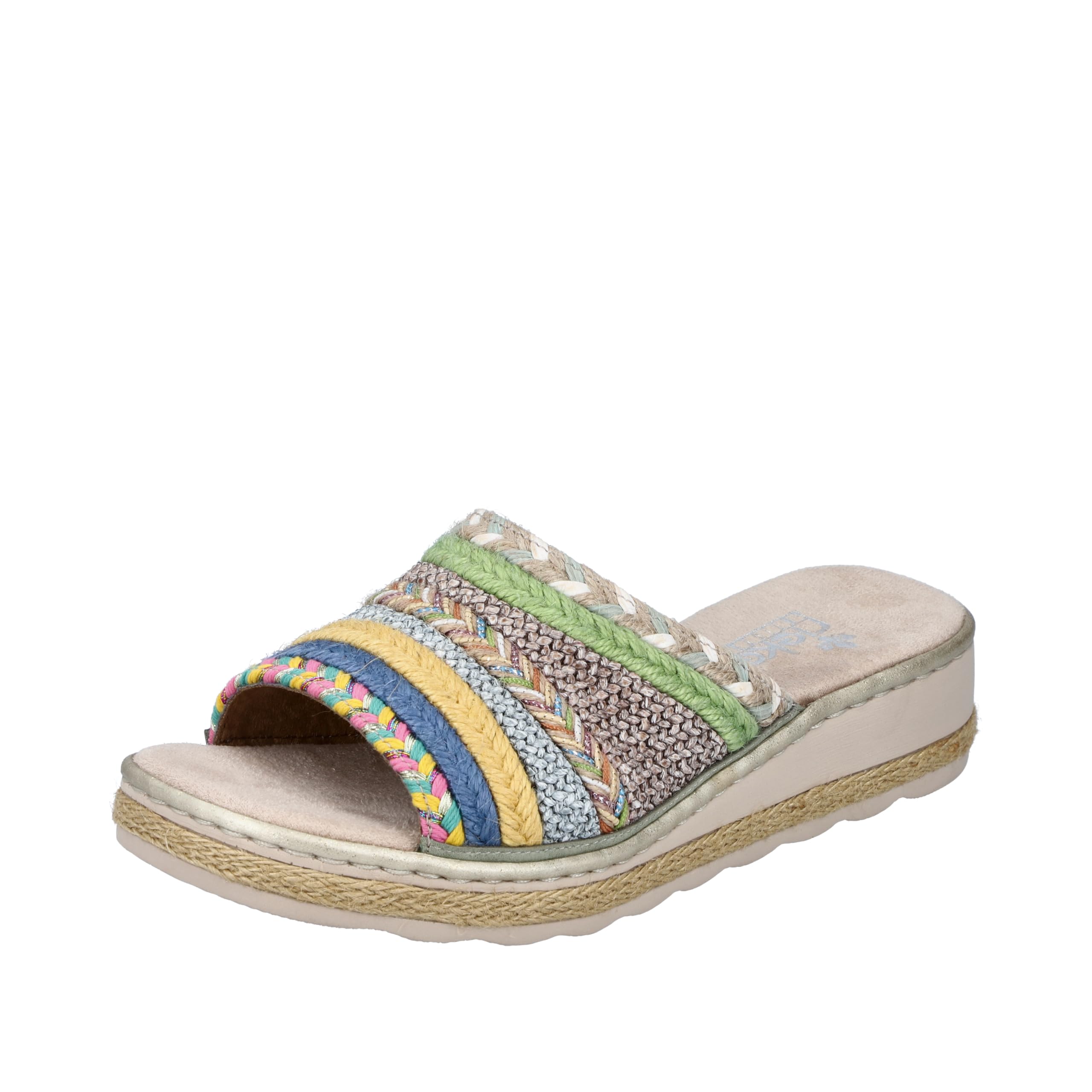 Rieker Women's 61798 Mules, multicoloured, 3.5 UK