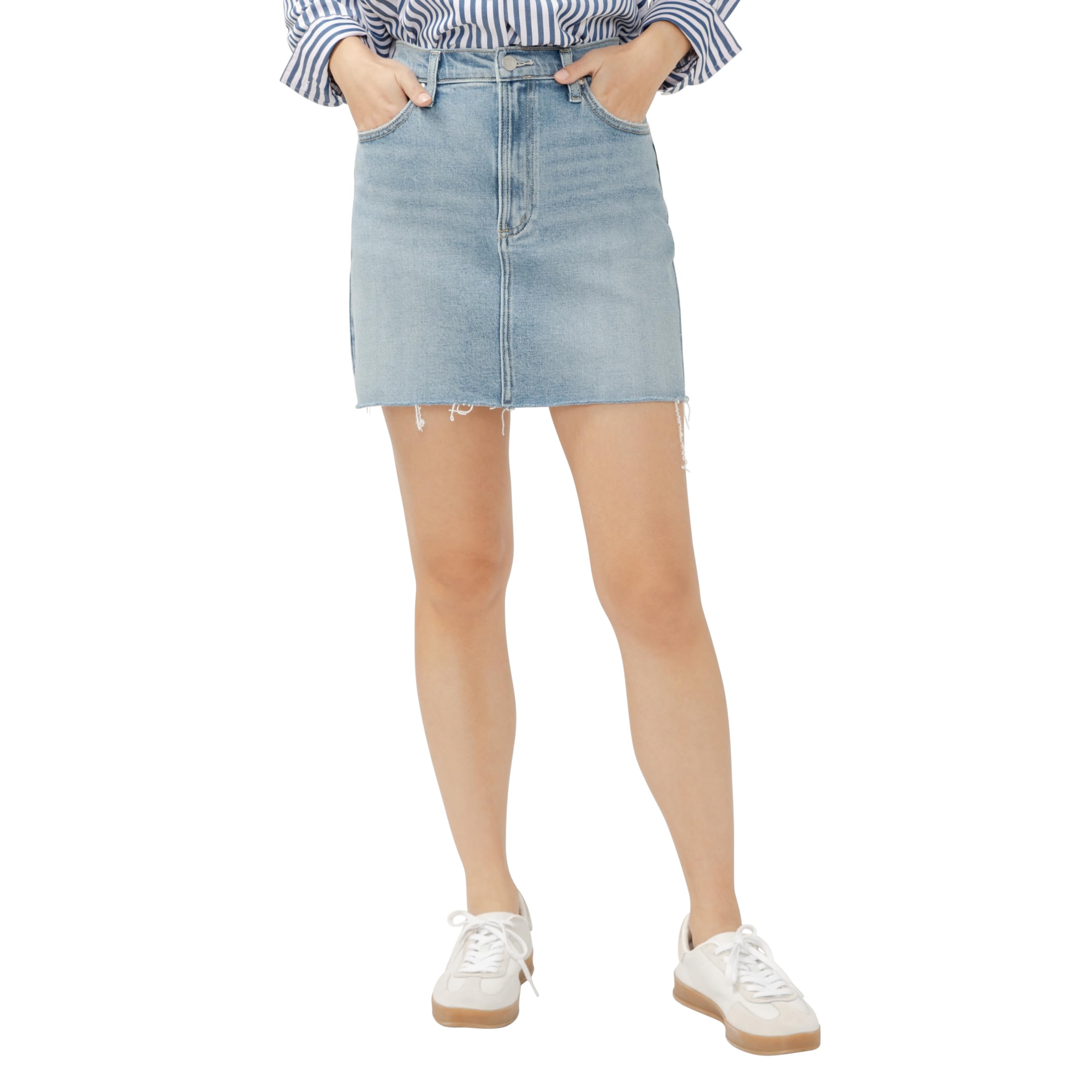 Silver Jeans Co. Denim Mini Skirt Gonna Donna (Pacco da 1)