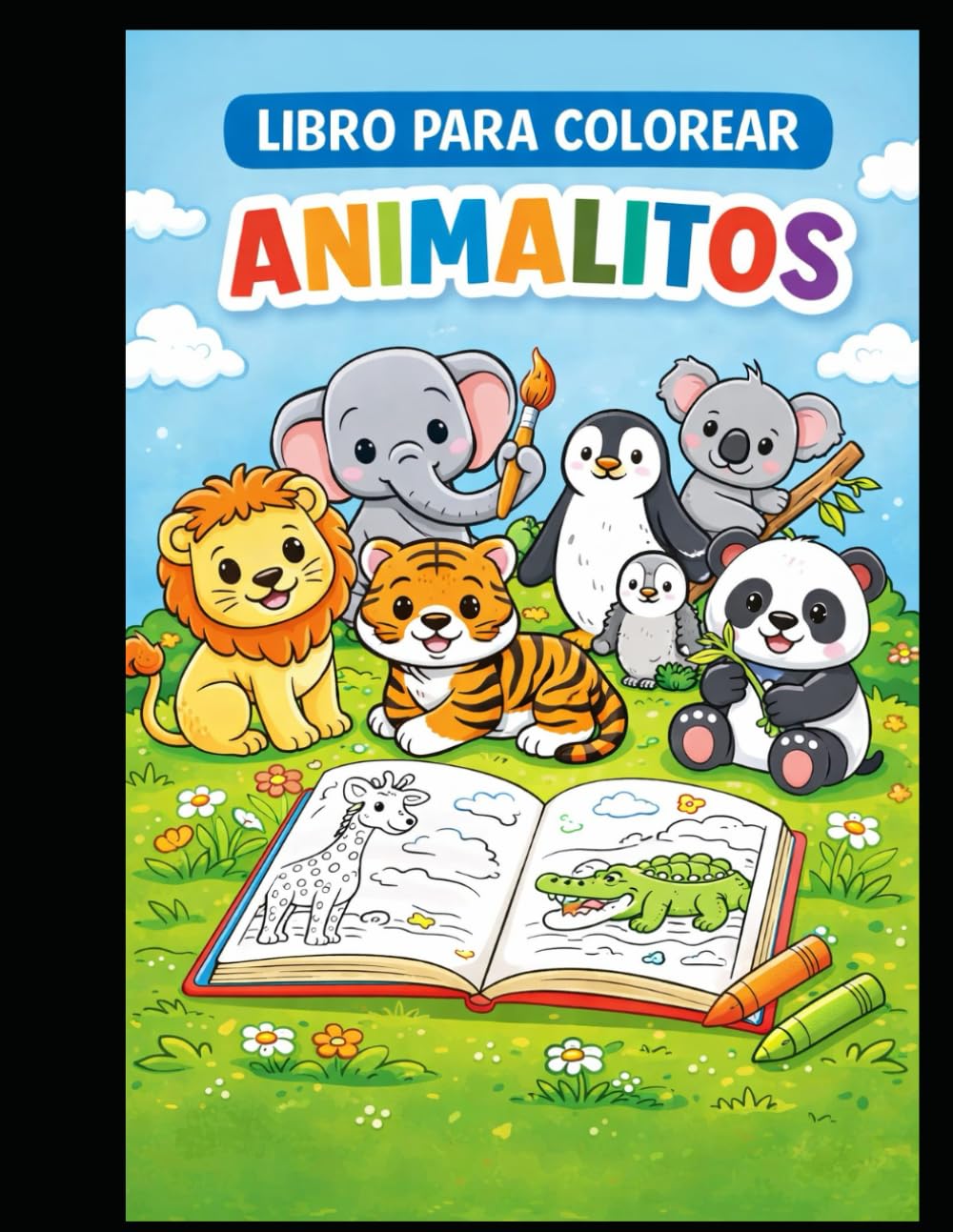Libro Para Colorear Animalitos