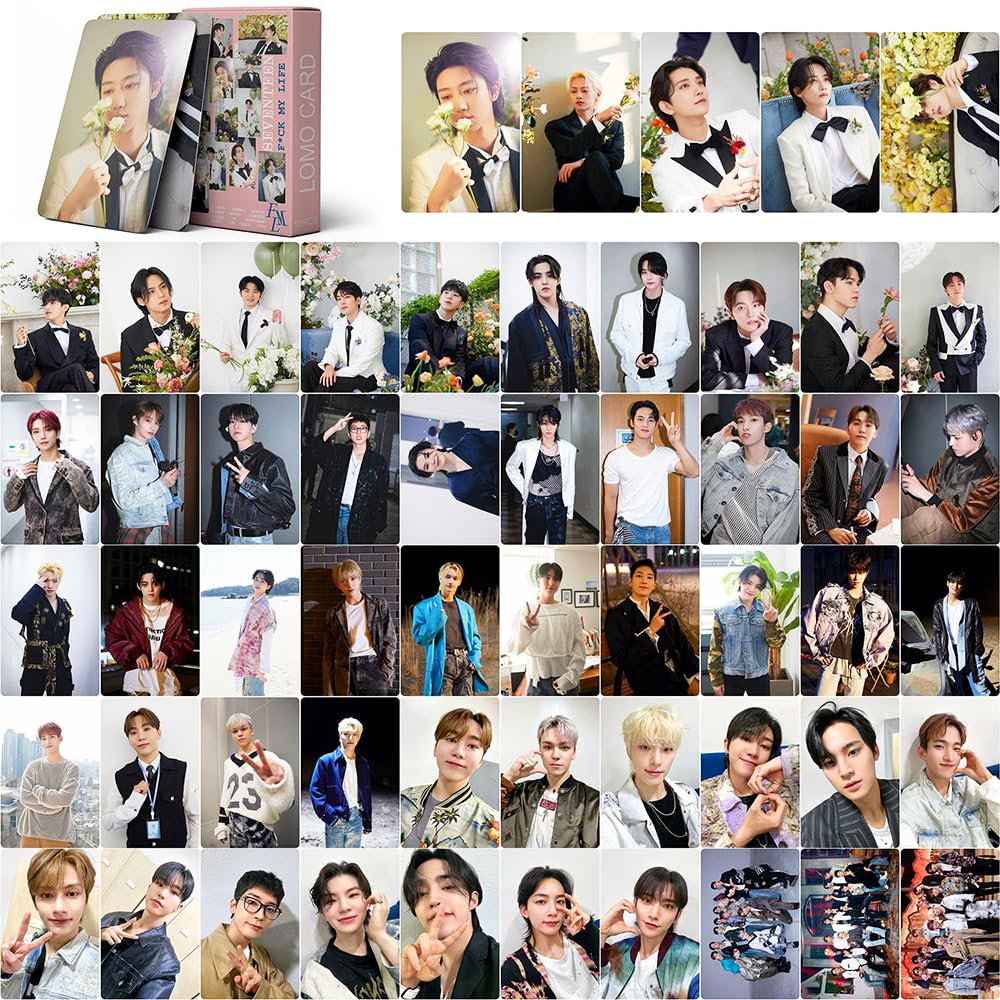 Amazon.com: Funwaretech Seventeen FML Photocards 55Pcs 2023