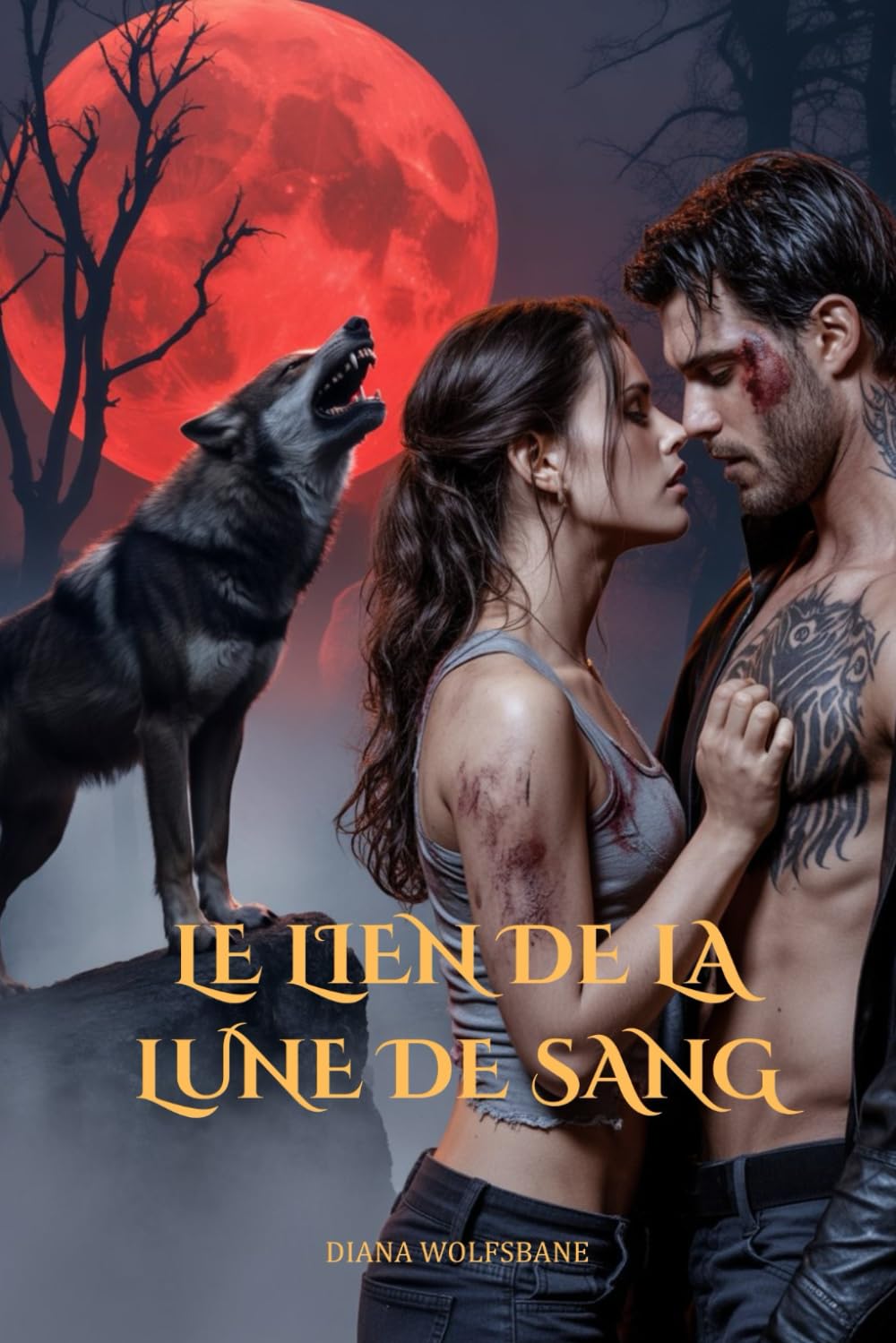 LE LIEN DE LA LUNE DE SANG: Une Romance Paranormale de Loup-Garou avec Partenaires Destinés (Les Âmes Sœurs des Loups et les Cœurs Alpha: Une série de romance avec des loups-garous)