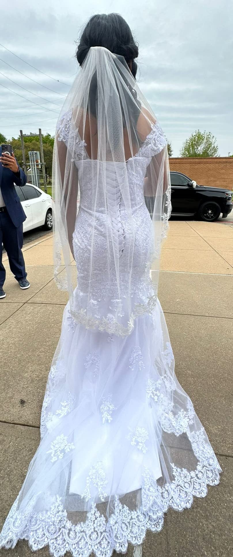 18/mo Finance Mermaid Wedding Dresses for Bride 2023 Floral Beaded