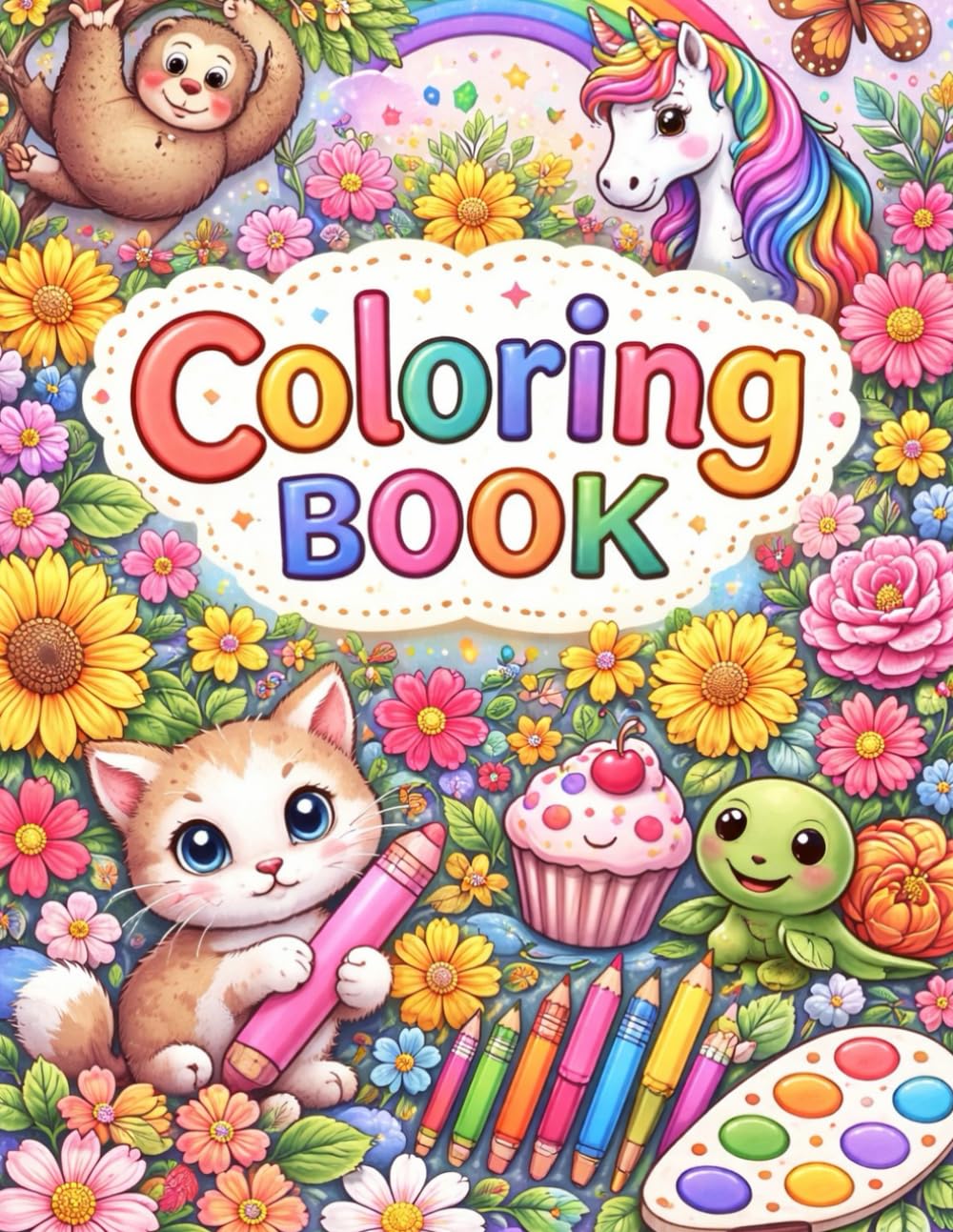Coloring Book: A Fun and Creative Coloring Book for Kids
