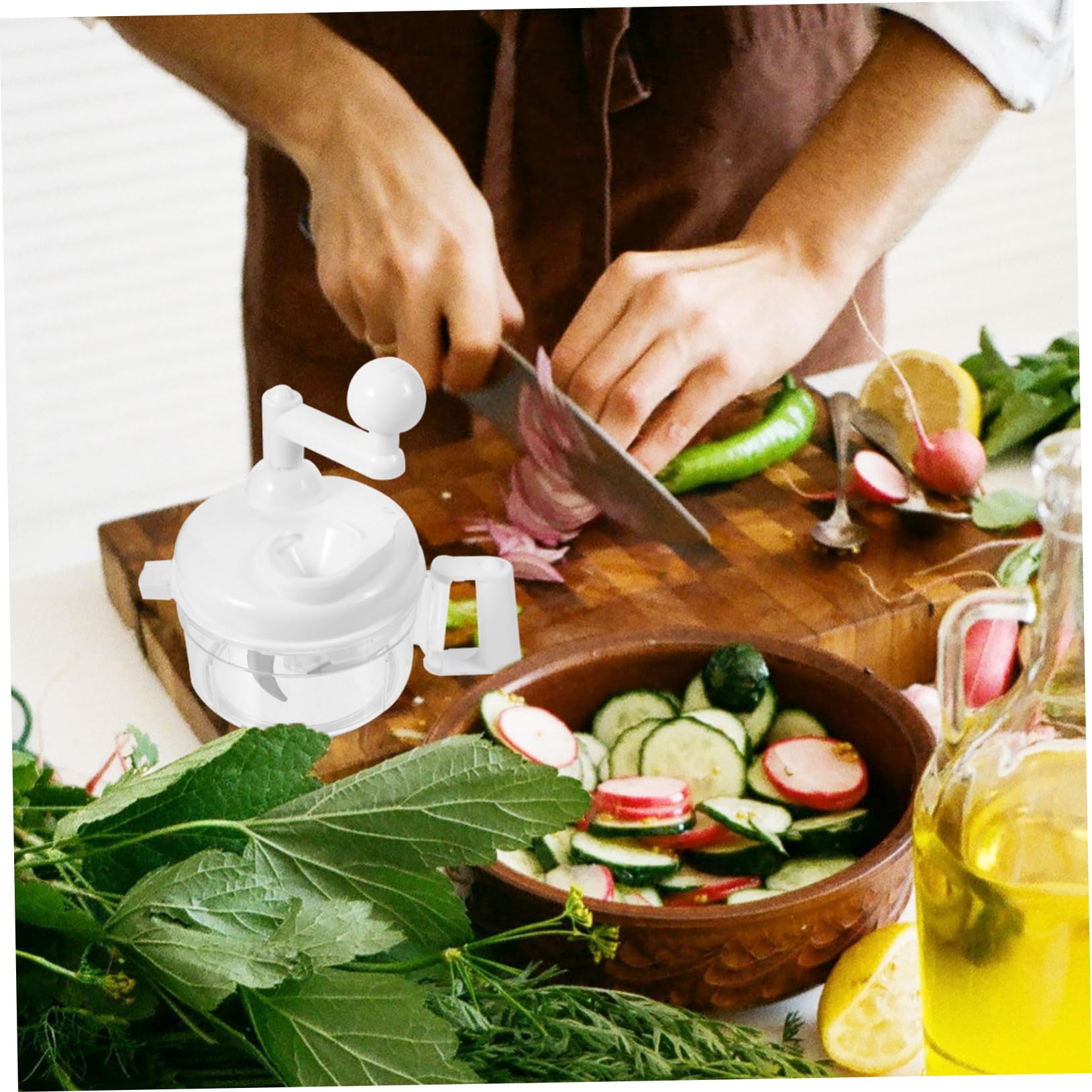 Tritaverdure Manuale Manovella, Tritatutto per Frutta e Carne