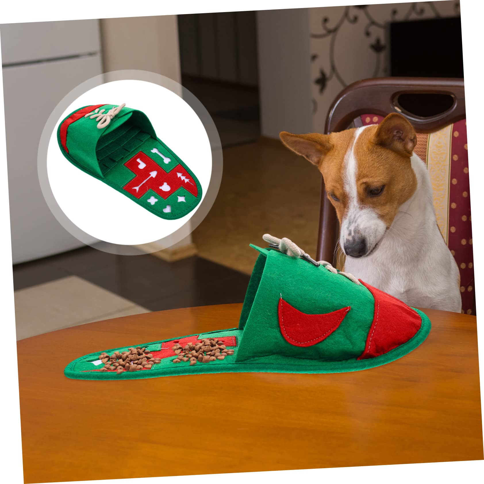 Sosoport 3 Piezas Juguete para Mascotas con Fugas Estera De Gato De Juguete Accesorio para Perros Juguete Cerebral Suministros para Perros Tela De Fieltro Perro Mascota