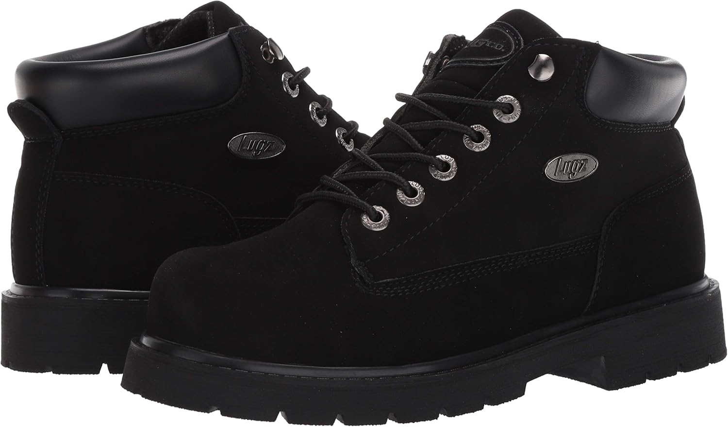 lugz boots black suede
