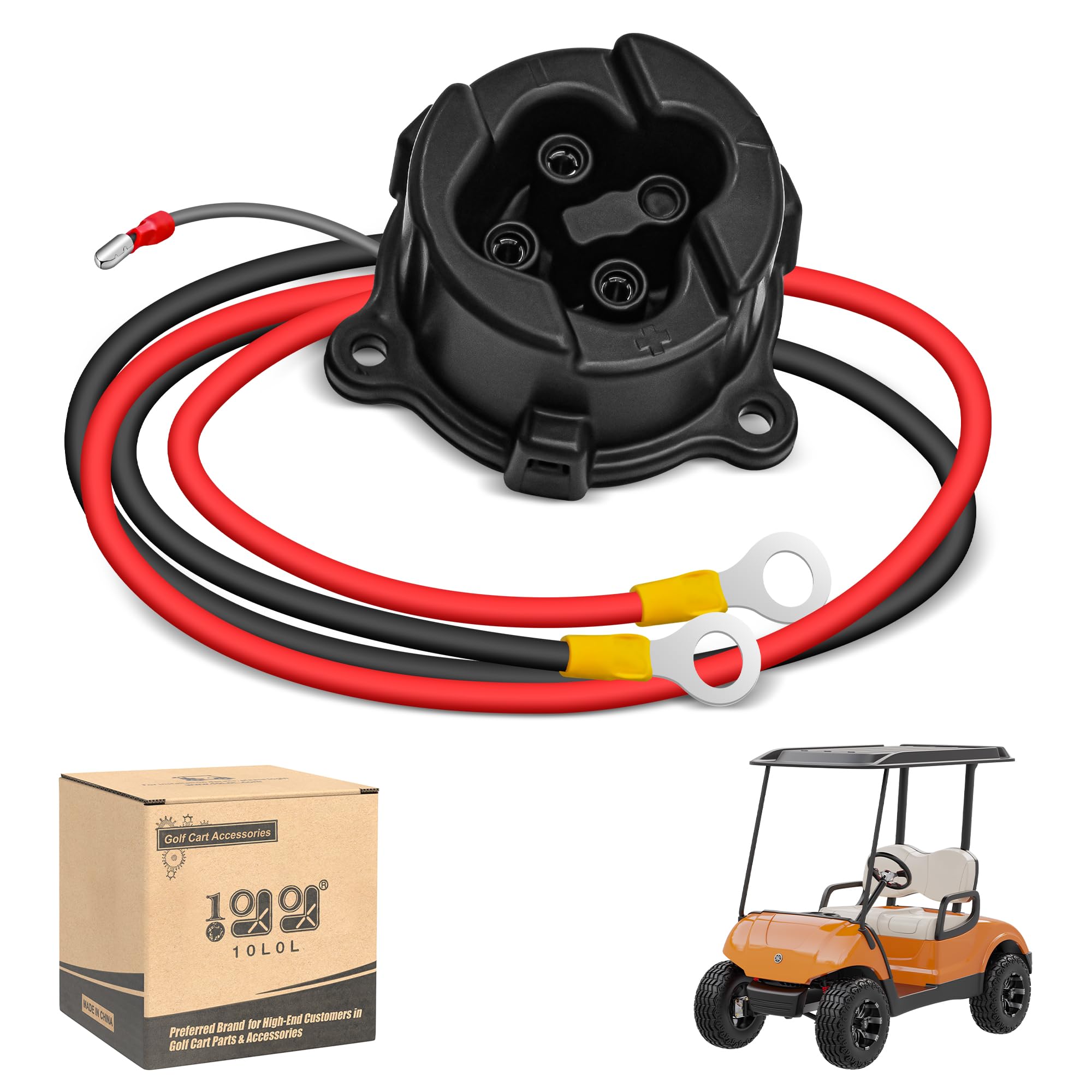 ELECTRICGOLF VOLT DRY CROSS COLLAR Lサイズ Amazon.com : 10L0L Golf Cart 48V Charger Receptacle for Yamaha G29
