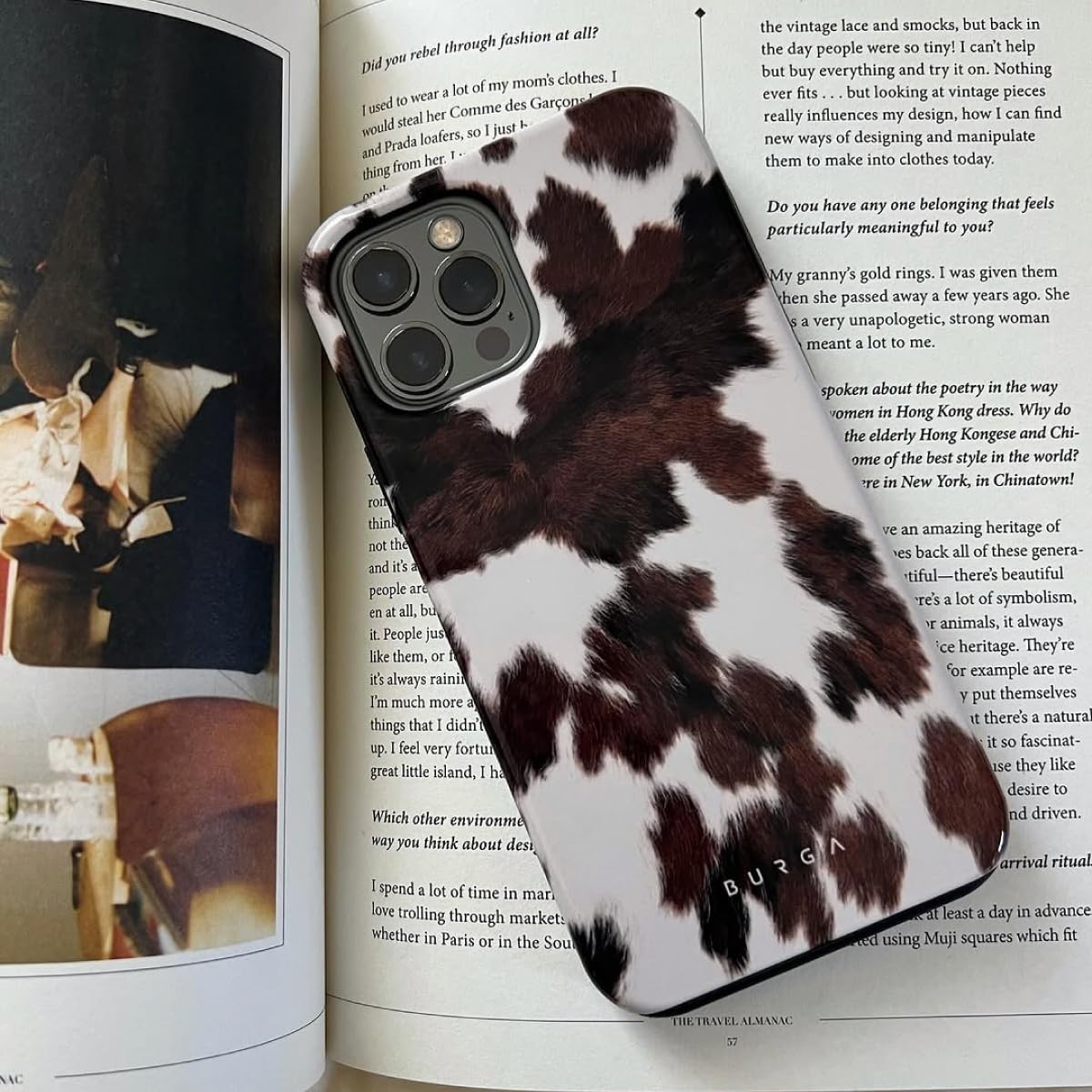 BURGA Handyhülle für iPhone 16 Plus – Unisex Hybrid-Schutzhülle mit stoßdämpfendem TPU & kratzfester Außenschale, erhöhter Displayrand, MagSafe-kompatibel, kabelloses Laden, stylisches Design