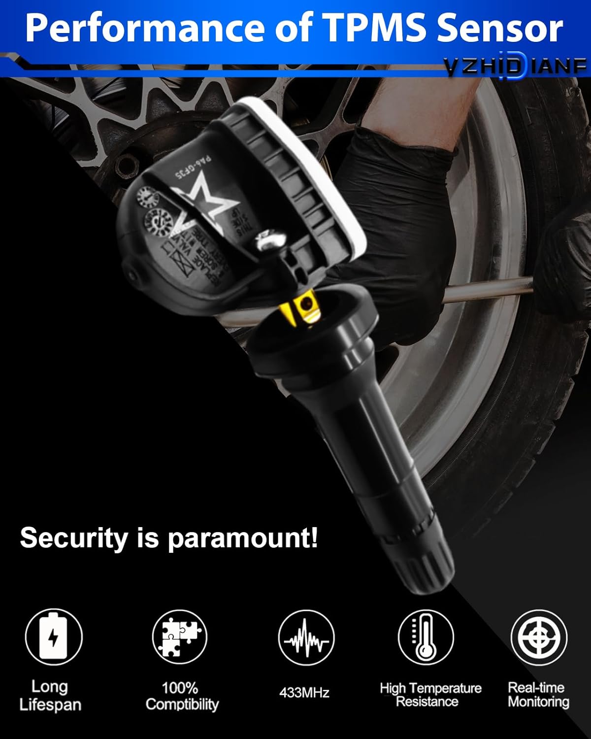 Pre-Programed 13598771 Tire Pressure Sensor for:-GMC Canyon Savana 1500 Terrain Yukon for:-Chevrolet Spark 2013-2022 Uplander 2008 Suburban 2015-2020 for:-Pontiac G3 G5 G6 G8, TPMS Sensor