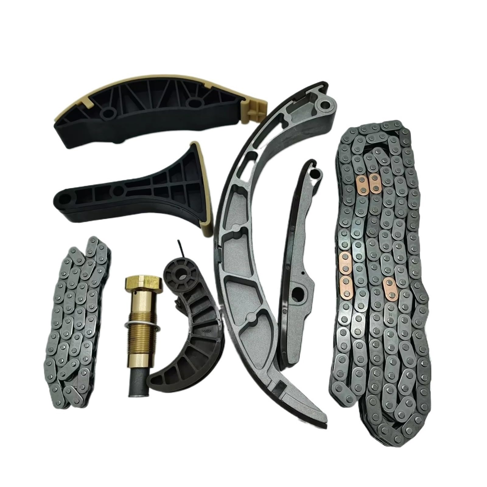 catena pompa olio motore Adatto Per Ssangyong Adatto Per REXTON ACTYON SPORTS KYRON ACTYON D20 8 Pz Catena Di Distribuzione Kit Di Riparazione Di Distribuzione Kit Di