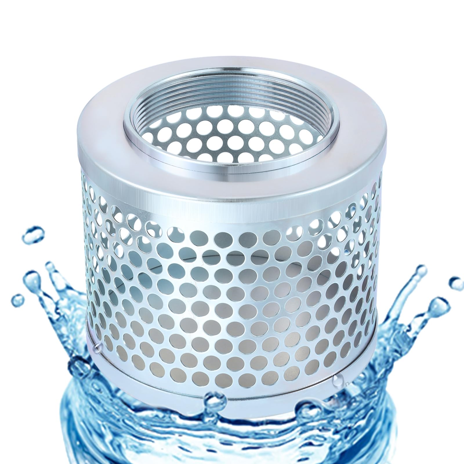 Carbon Steel Round Hole Suction Strainer Filter for Water Pumps - 2 inch — Amazon image 8