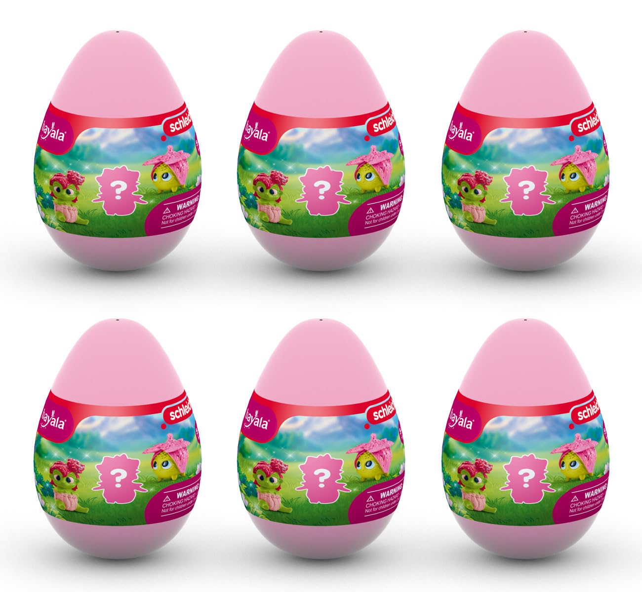 Schleich bayala 6-Piece Surprise Toy with Eggs & Hatching Baby Plant Toys for Kids Ages 5+ for Easter Basket Stuffers