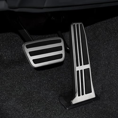 Miniatura 1 de CKE Para Toyota Camry 2024 2023 2022 2021 2020 2019 2018 para RAV4 Avalon Highlander para Lexus ES LS, accesorios de acero inoxidable para pedales