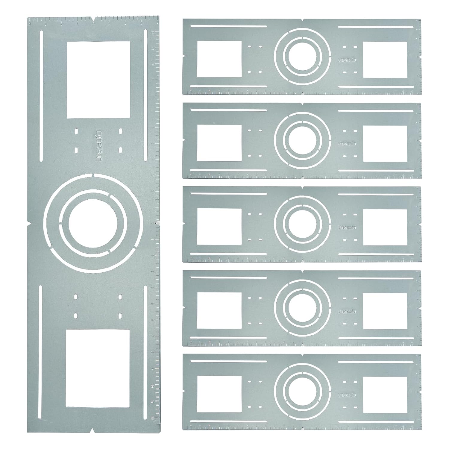 CycevSun 6 Pack New Construction Rough in Plate Pre Mounting Bracket for 3/4 /6 inch Recessed Wafer LED Lights, 26 Inch Length, Shallow Downlight Housing, Galvanized Metal Sheet