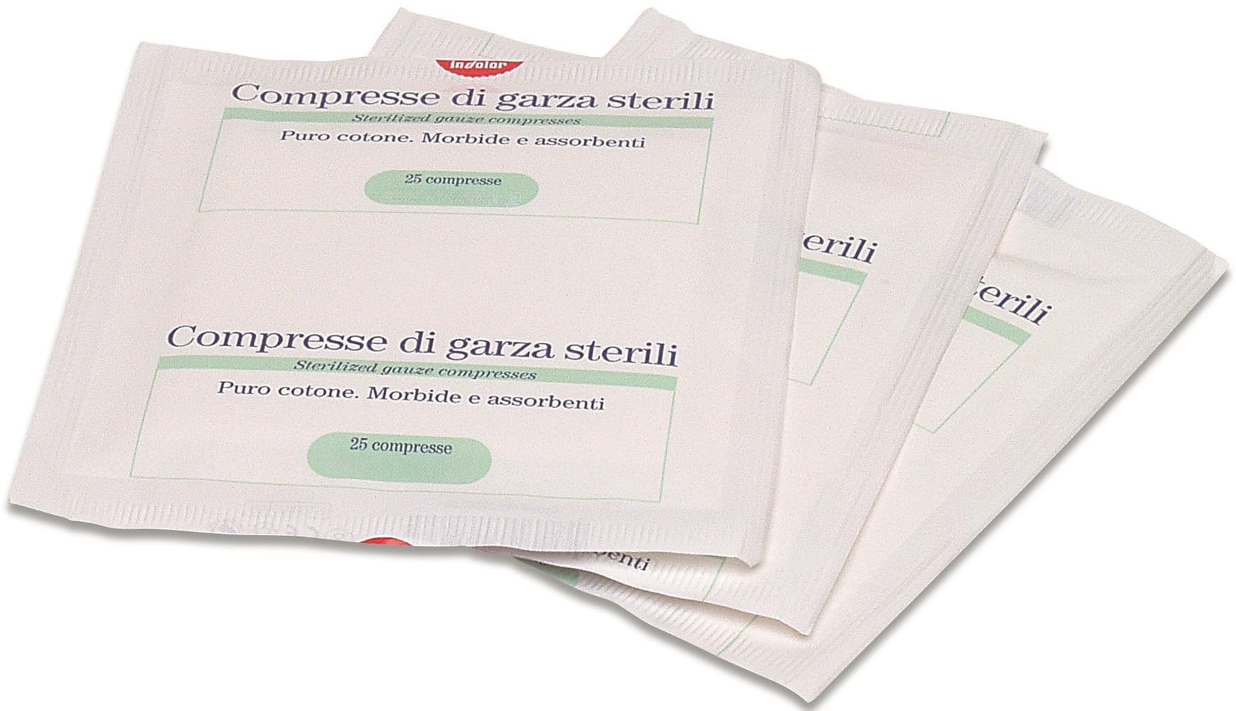 Garza idrofila sterile Busta da 25 compresse (20x20 cm)