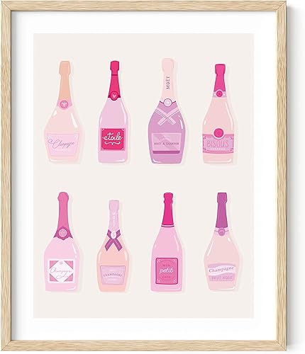 Miniatura 60 de Haus & Hues - Póster rosa con diseño artístico de CDs de los años ´90 para pared de habitación, póster estético para habitación VSCO, póster para CD