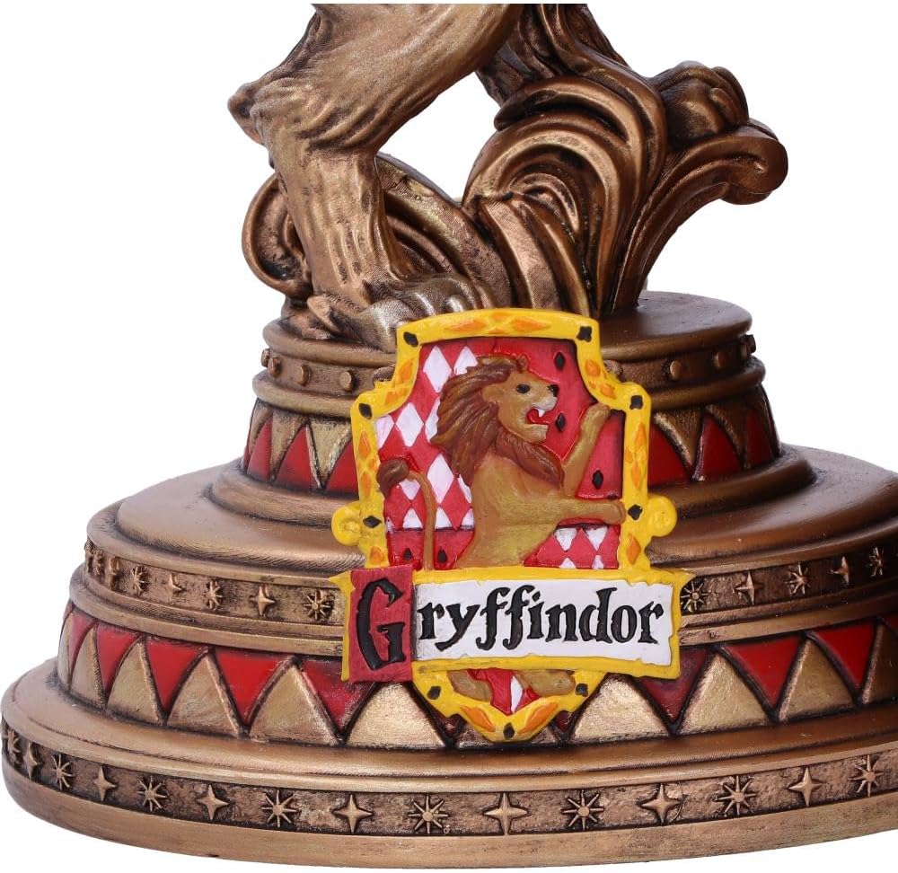 Nemesis Now Officially Licensed Harry Potter Gryffindor Bookend 20cm, Gold