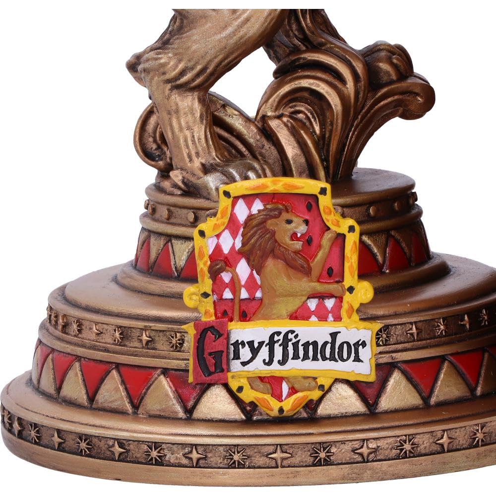 Nemesis Now Fermalibri con Licenza Ufficiale Harry Potter Grifondoro, 20 cm, Oro