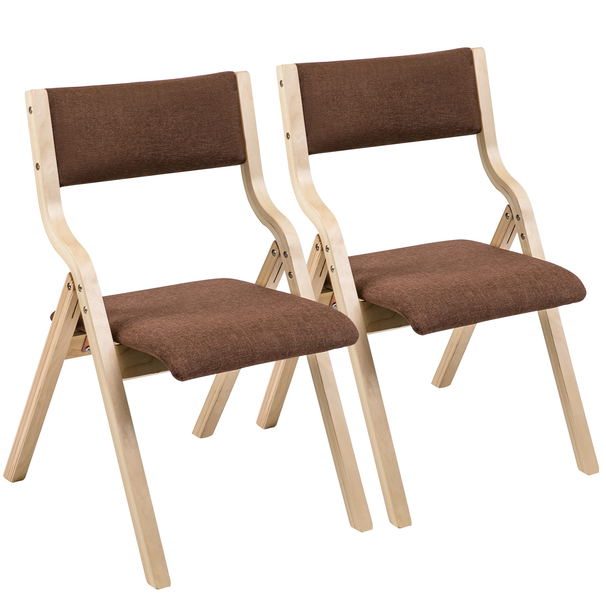 mingmex ダイニングチェア 折り畳み椅子 介護チェア 2脚セット