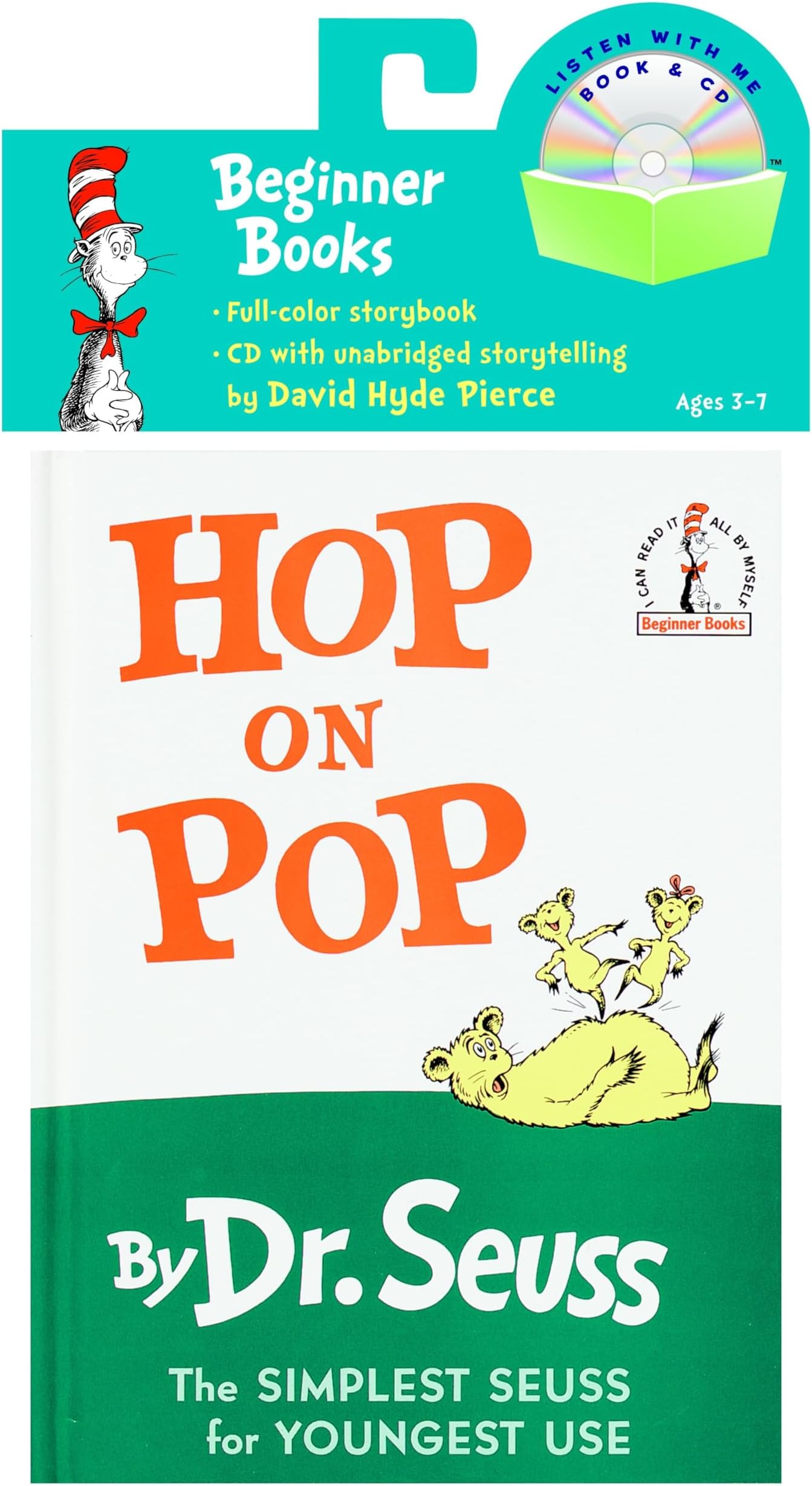 Hop on Pop Book & CD (Beginner Books Read-Along Book & Audio)