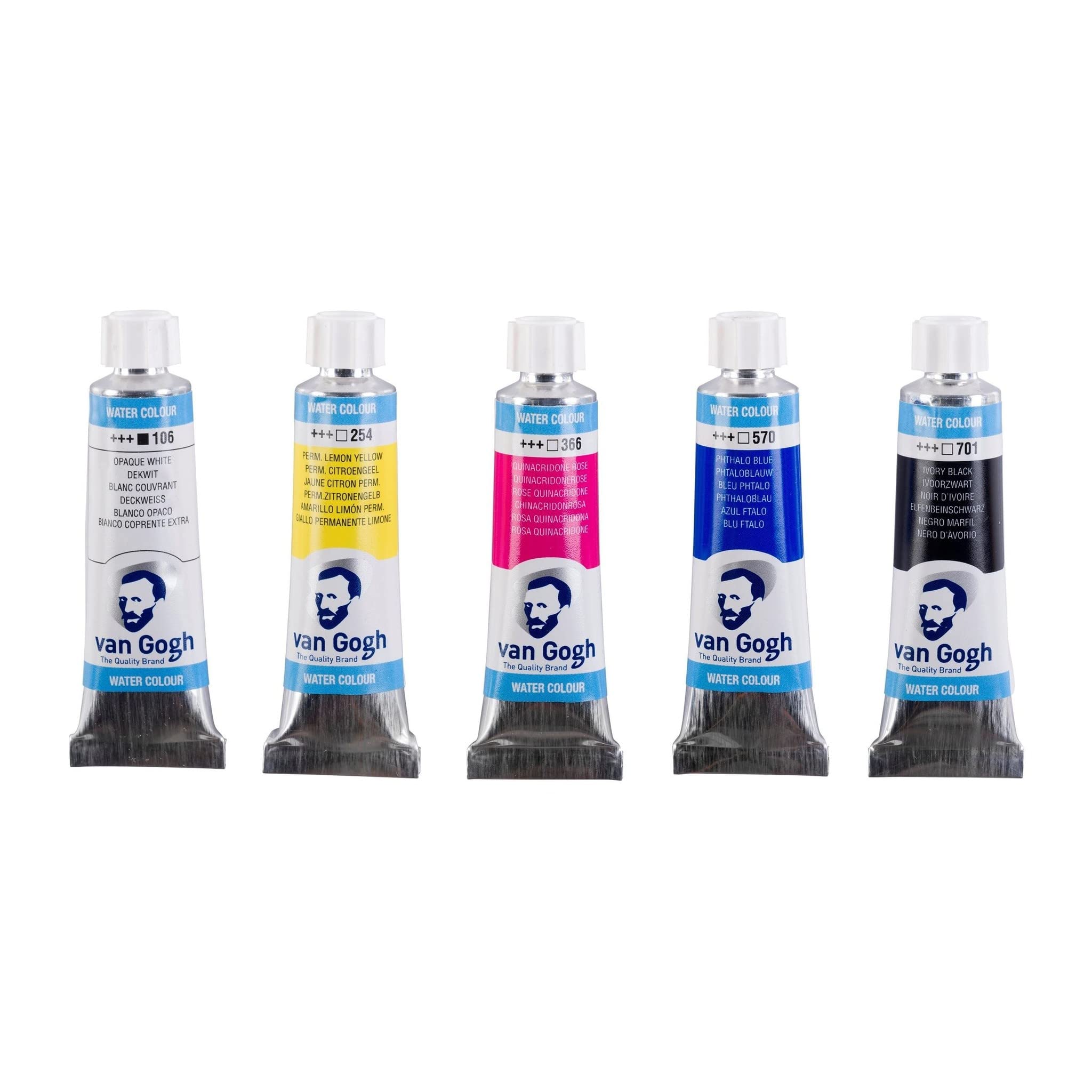 Set Acquerelli Van Gogh – 20 Tubetti Da 10 Ml – Colori Brillanti, Alta Resistenza Alla Luce – Prodotto In Olanda - 4