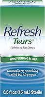 Vista 14 de Gotas lubricantes oculares Refresh Tears para ojos secos, 0.5 fl oz estériles