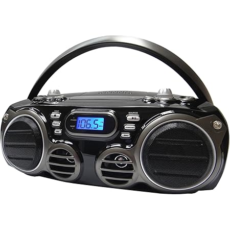 Sylvania bluetooth cd boombox Clearance