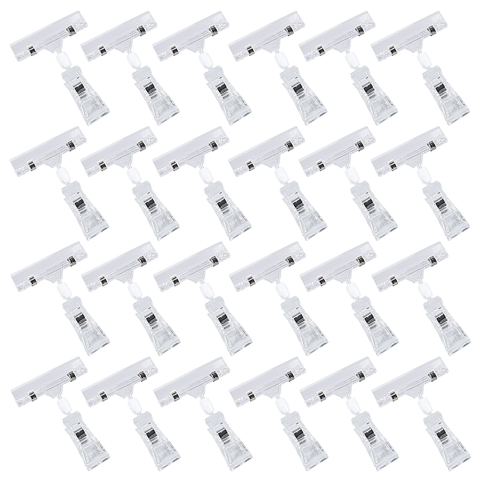Amazon.com: Mlici Sign Clip Holder for Display, 26 Pieces Merchandise ...
