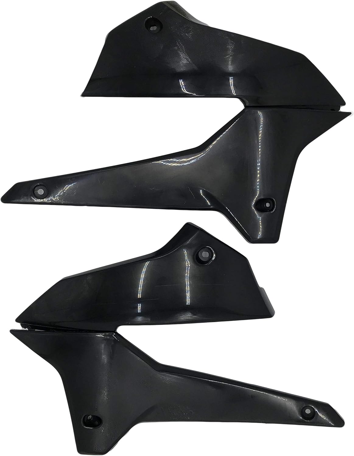 Liphontcta 3 Colors for Kawasaki KLX250 KLX 250 D-Tracker X 2008-2019 KLX250S/SF Front Side Cover Cowl Fairing Oil Tank Cover Black